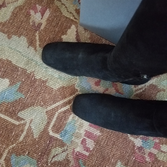 New in Box Aquatalia Luciana Stretch Suede Boots - Picture 3 of 8